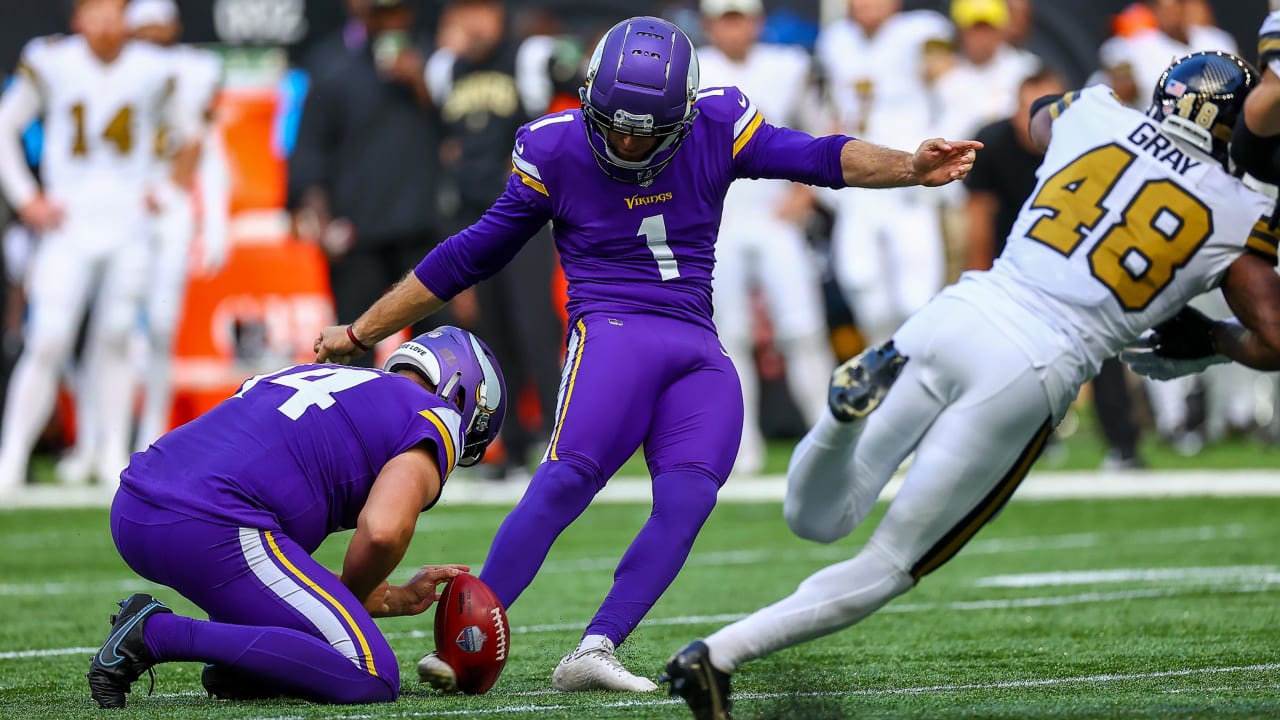 Vikings kicker Greg Joseph named NFC special teams player of the