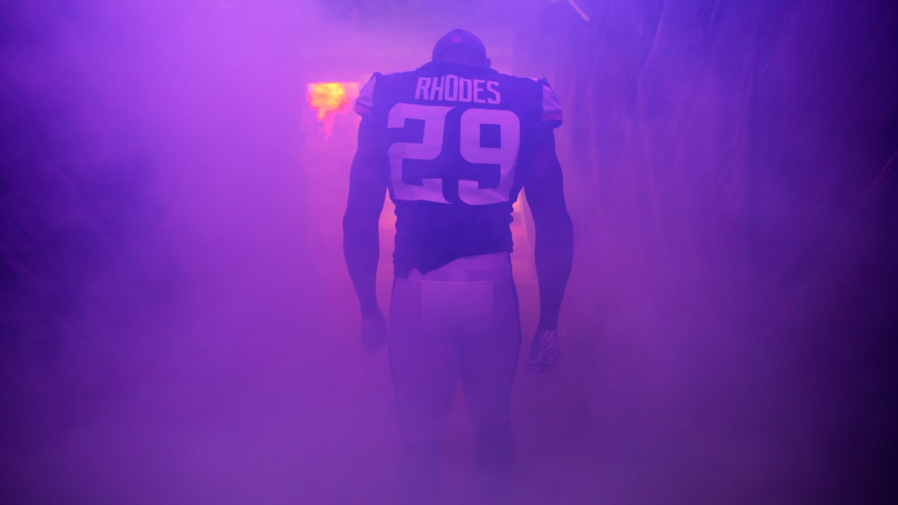 Rhodes sales vikings jersey