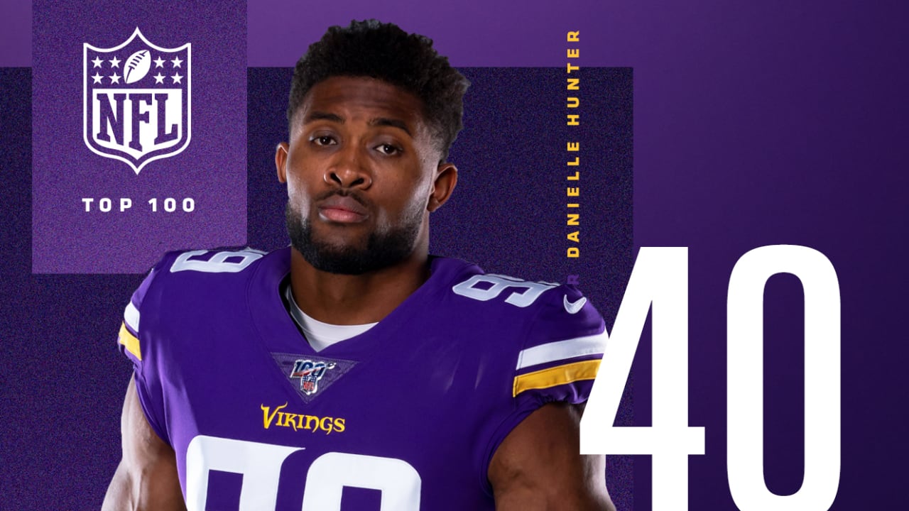 Danielle Hunter Ranks 40 in NFL Top 100