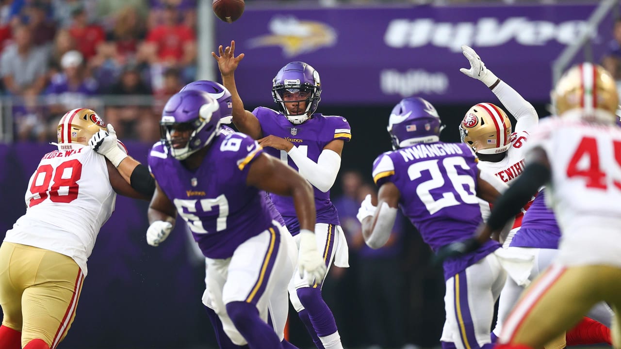 49ers leave Minnesota with a W!  Minnesota Vikings, San Francisco