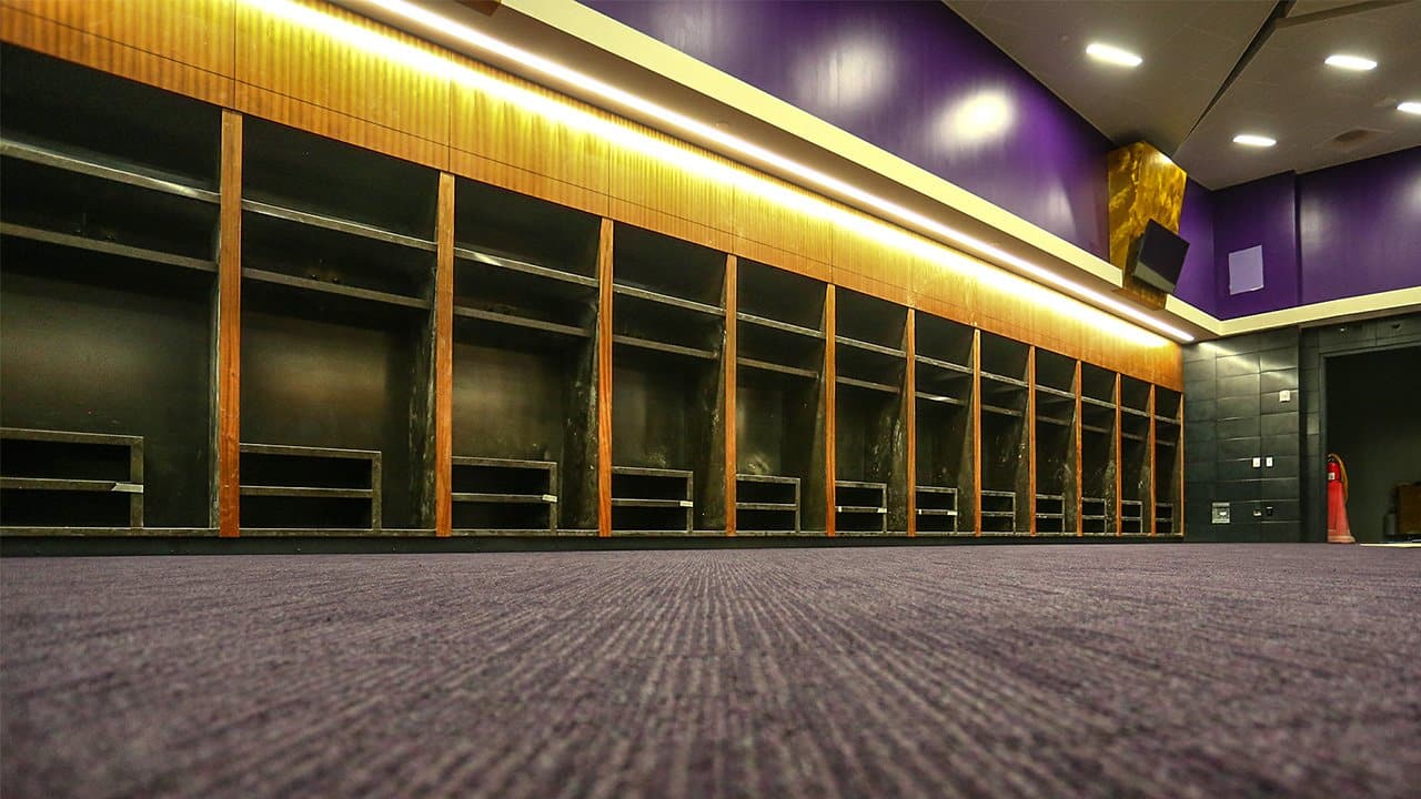 Locker Room Nearly Complete At U S Bank Stadium