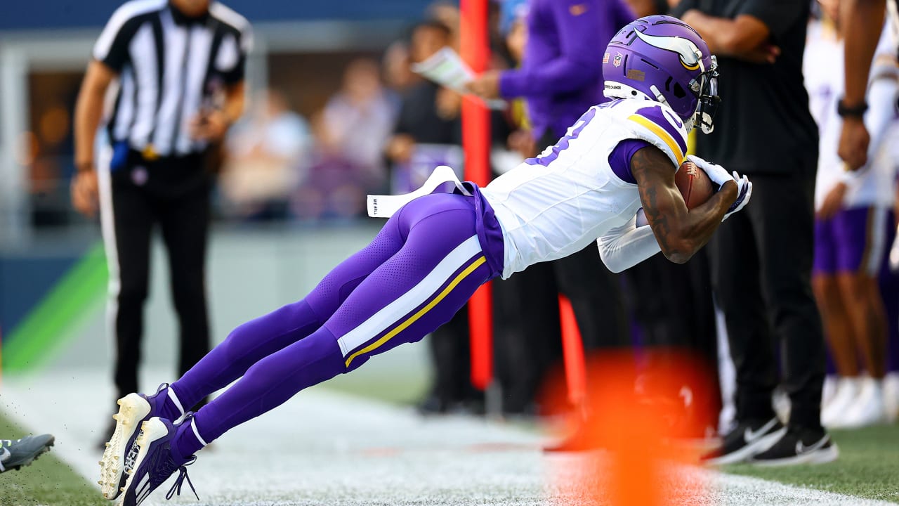 Jordan Addison debuts, Vikings fall to Seahawks in preseason