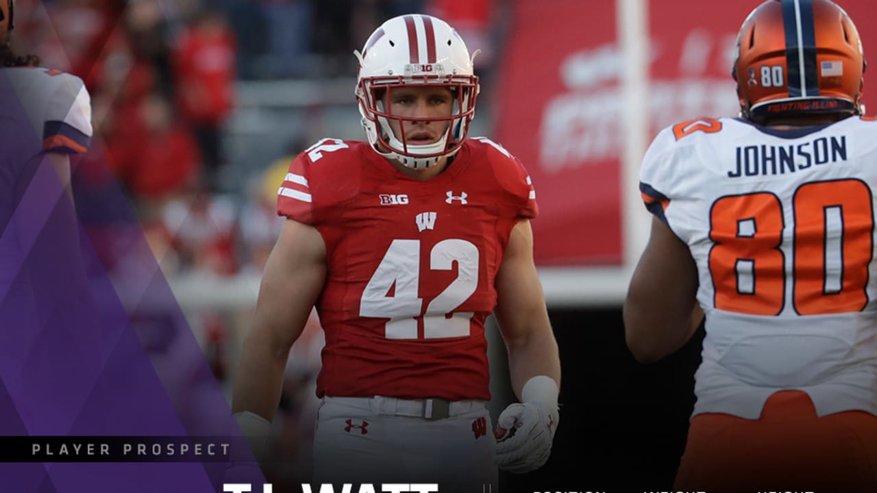 Detroit Lions 2017 NFL Draft prospect: Wisconsin LB T.J. Watt 