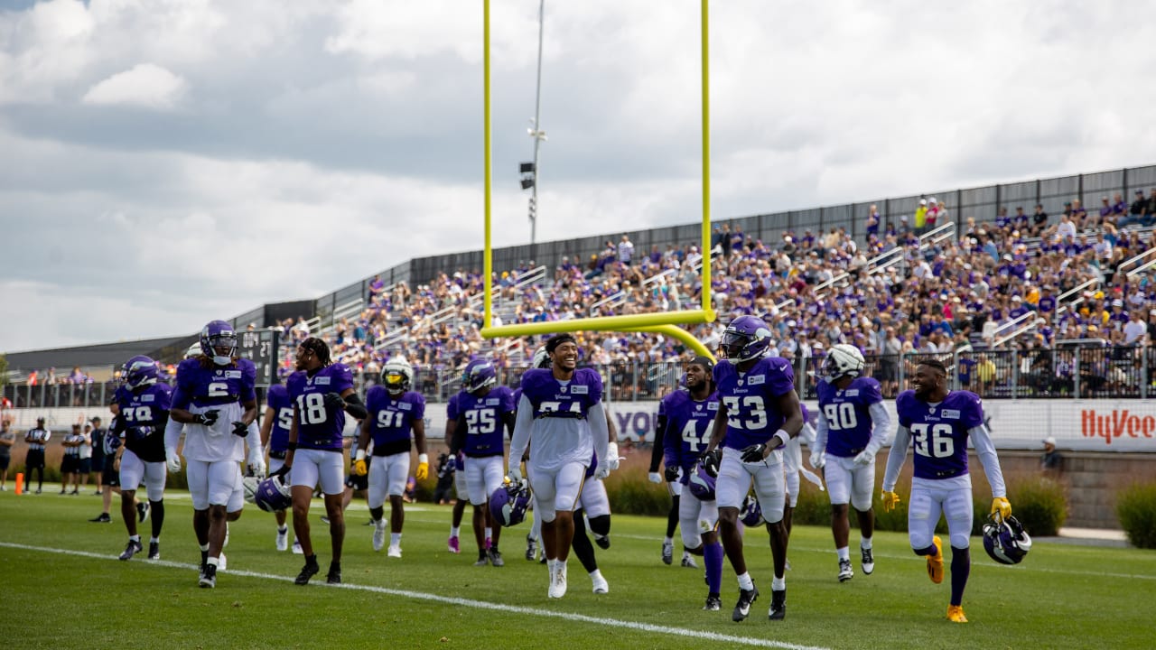 Vikings Training Camp Joint Practice with Titans Day 2