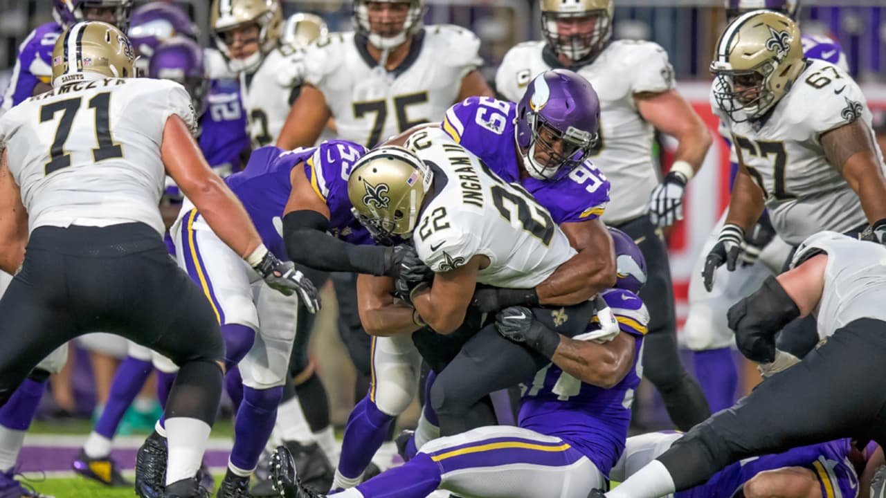 Lunchbreak Espn Expects Vikings Smothering Defense To Face Versatile And Balanced Saints 7235