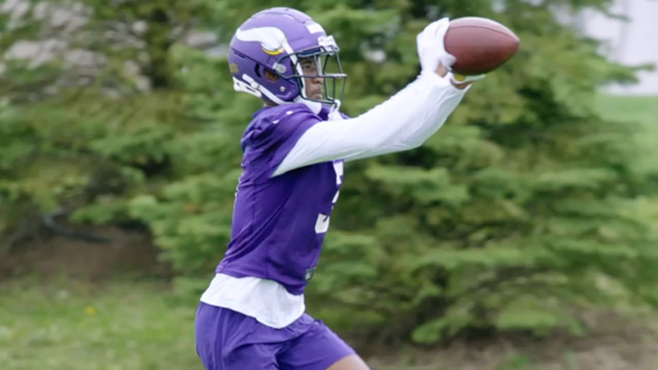 Vikings rookie Jordan Addison is turning heads in training camp