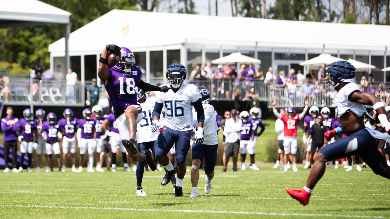 Vikings-Titans joint practice: Brian Flores' defense showing hints