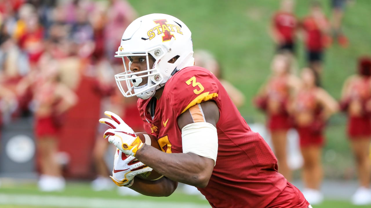 Vikings draft Iowa State RB Kene Nwangwu in fourth round of 2021 draft