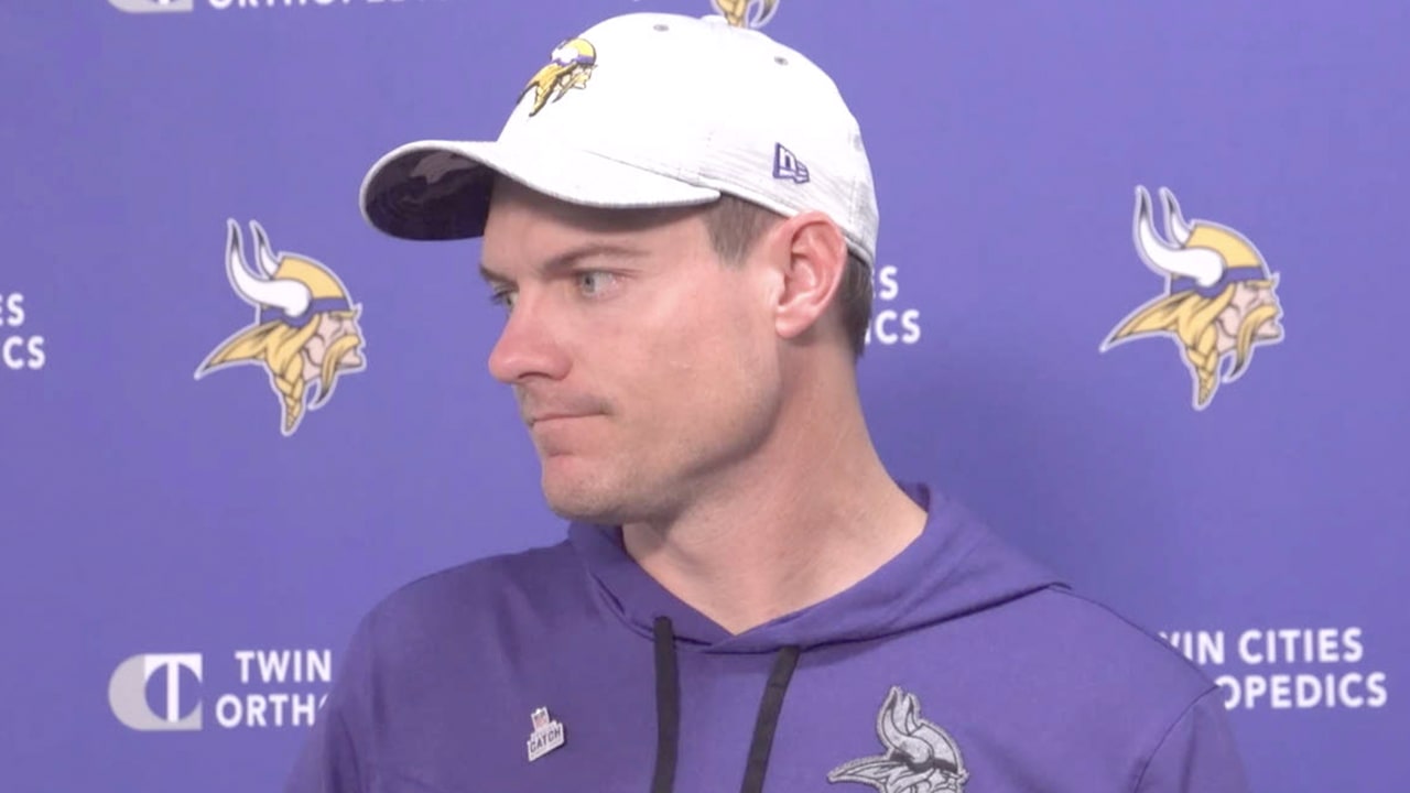 Live Now: Head Coach Kevin O'Connell, head coach, media, Minnesota Vikings, Watch live as Vikings Head Coach Kevin O'Connell addresses the media from  the 2023 NFL Scouting Combine.