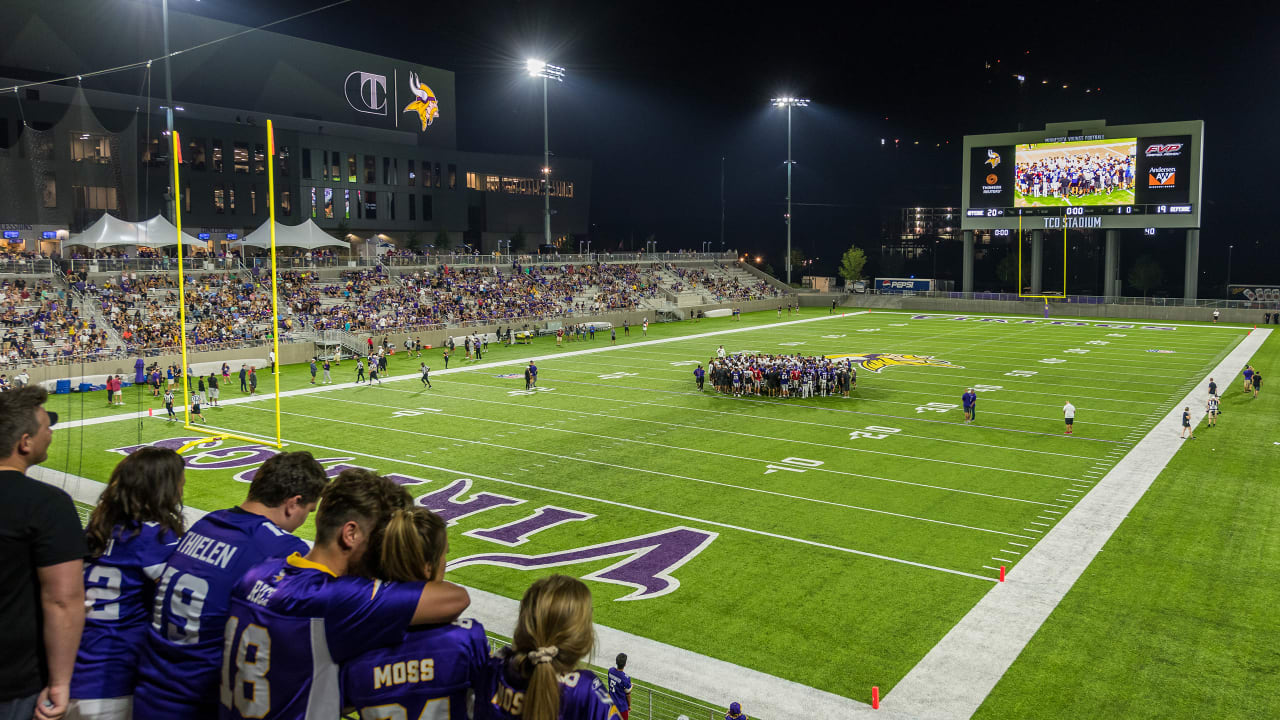 during Minnesota Vikings Training Camp at TCO Performance Center on News  Photo - Getty Images