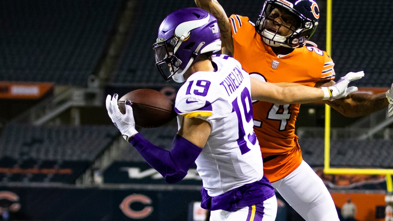 Vikings' Justin Jefferson Snubs Adam Thielen's 1-Handed TD Grab