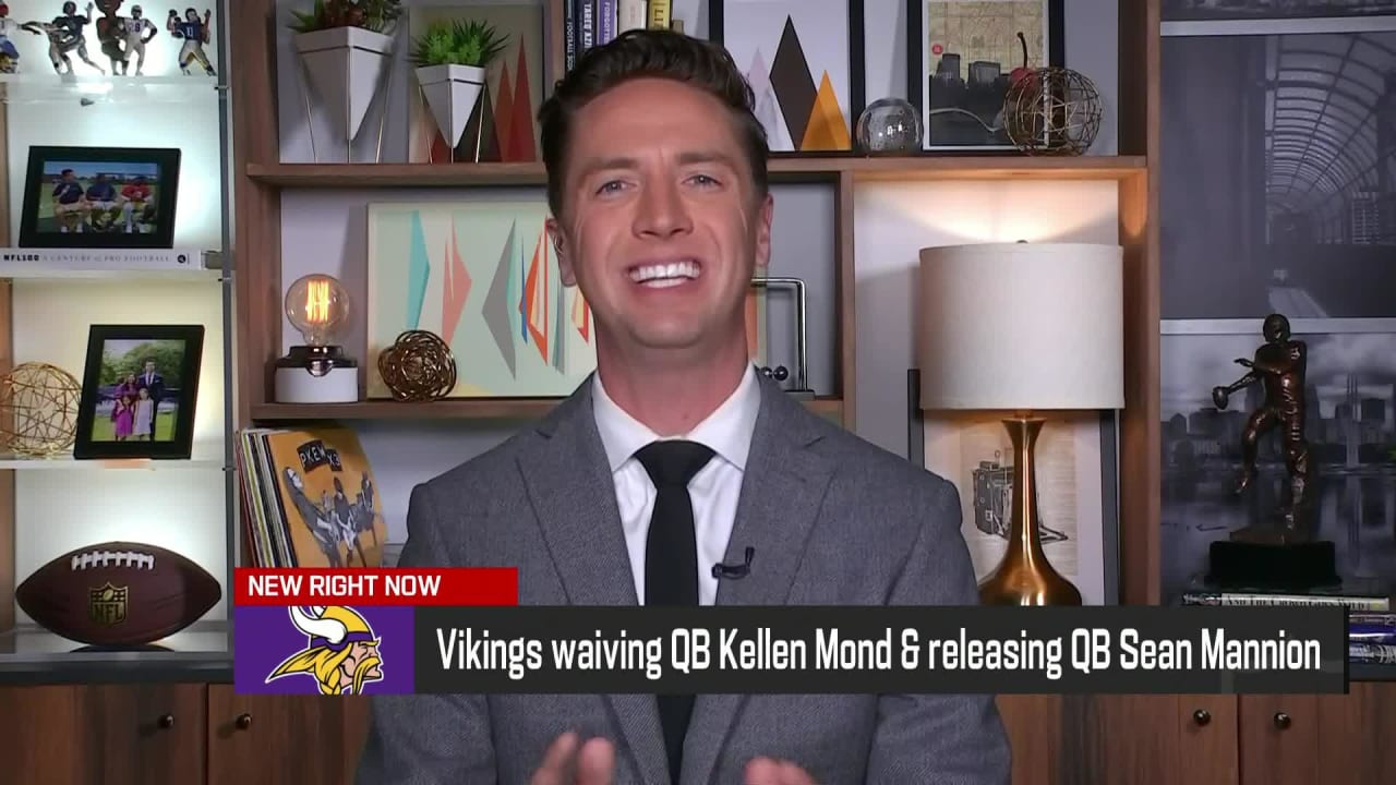 Vikings waiving QB Kellen Mond after one season in Minnesota