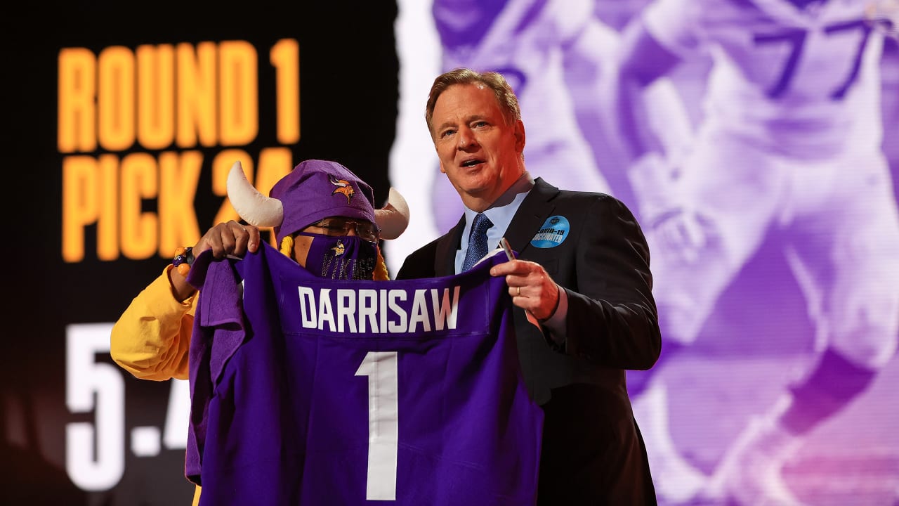 Christian Darrisaw Draft Selection in Cleveland