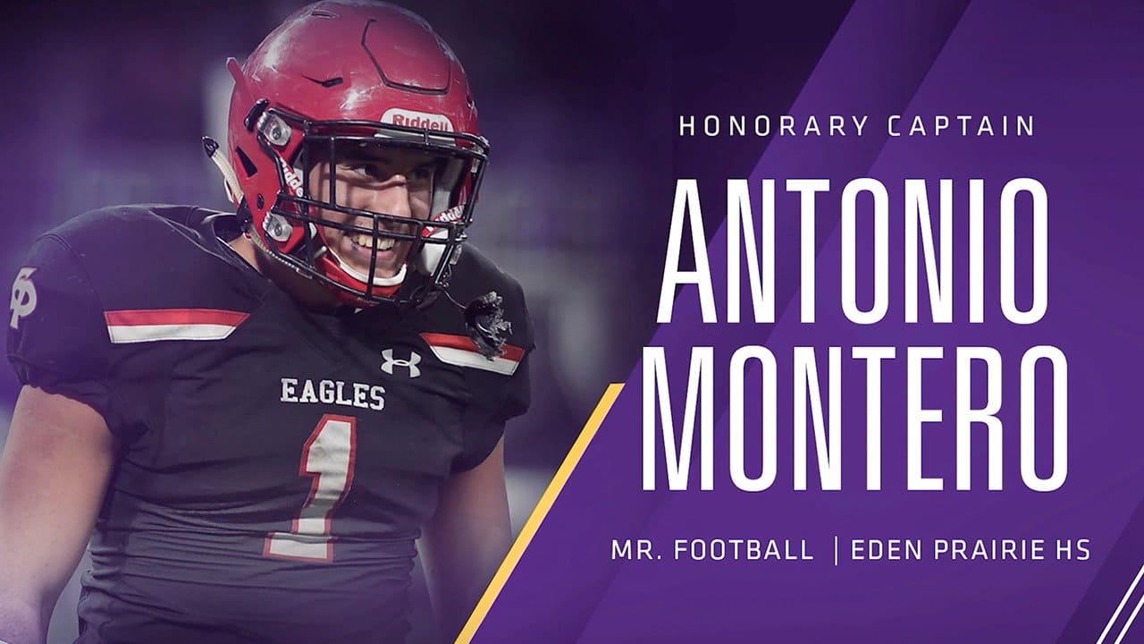 Eden Prairie Lb Antonio Montero Is Honorary Captain