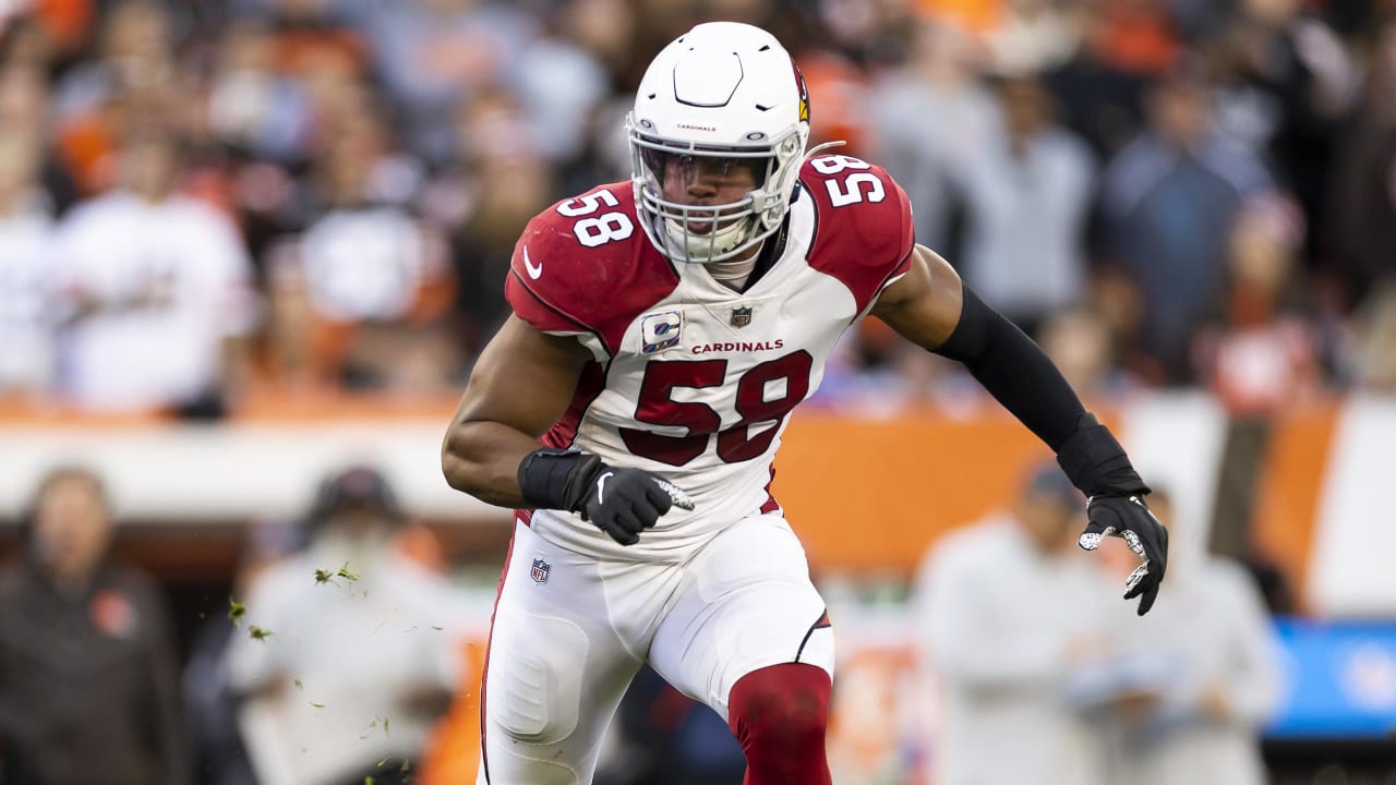 Minnesota Vikings linebacker Jordan Hicks (58) on the field after