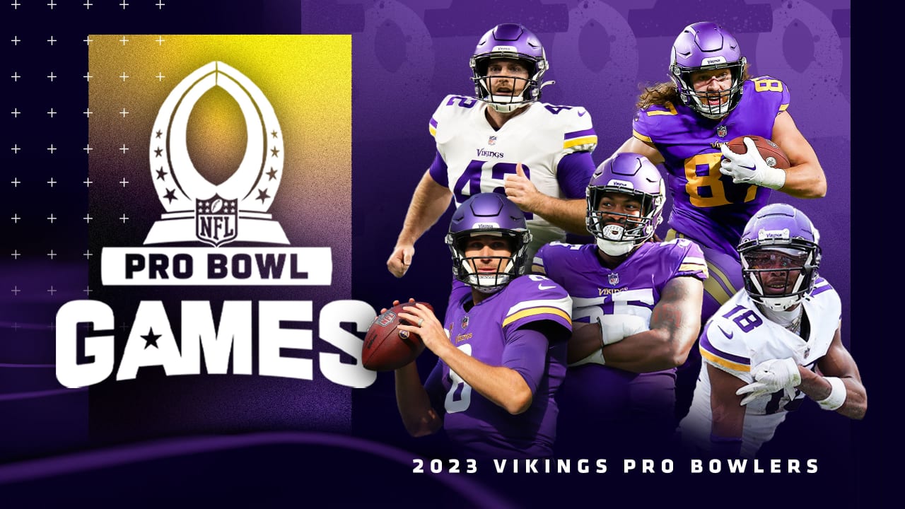 Five Vikings Selected to the 2023 NFL Pro Bowl Games