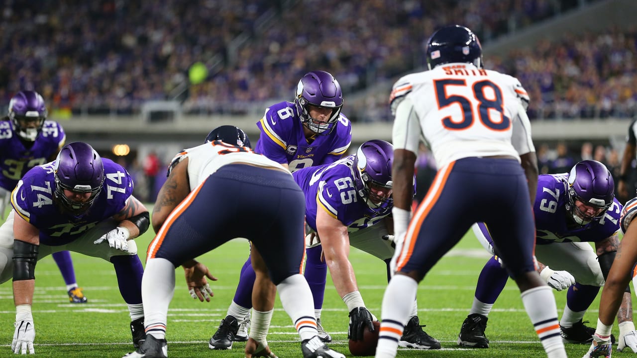 MINNEAPOLIS, MN - OCTOBER 30: Arizona Cardinals defensive tackle J.J. Watt  (99) sacks Minnesota Vikings Quarterback Kirk Cousins (8) during the second  half of a game between the Minnesota Vikings and Arizona