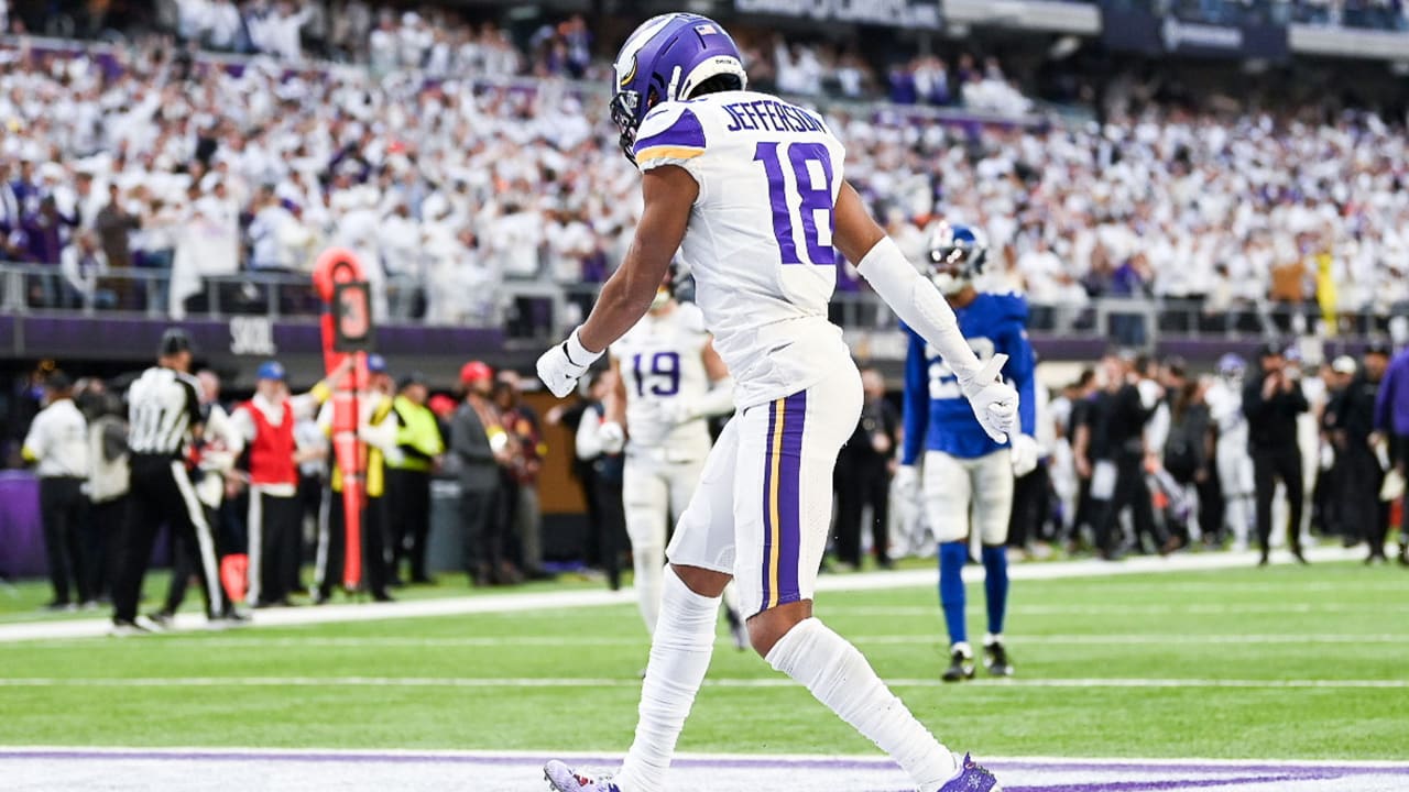 Justin Jefferson's Best Catches From His 133Yard Day Against The Giants