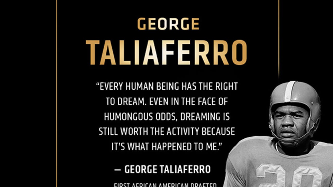 George Taliaferro, the NFL's First Black Draft Pick