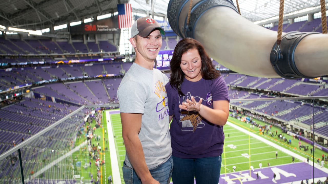 Vikings Win Made Extra Special by Pregame Proposal