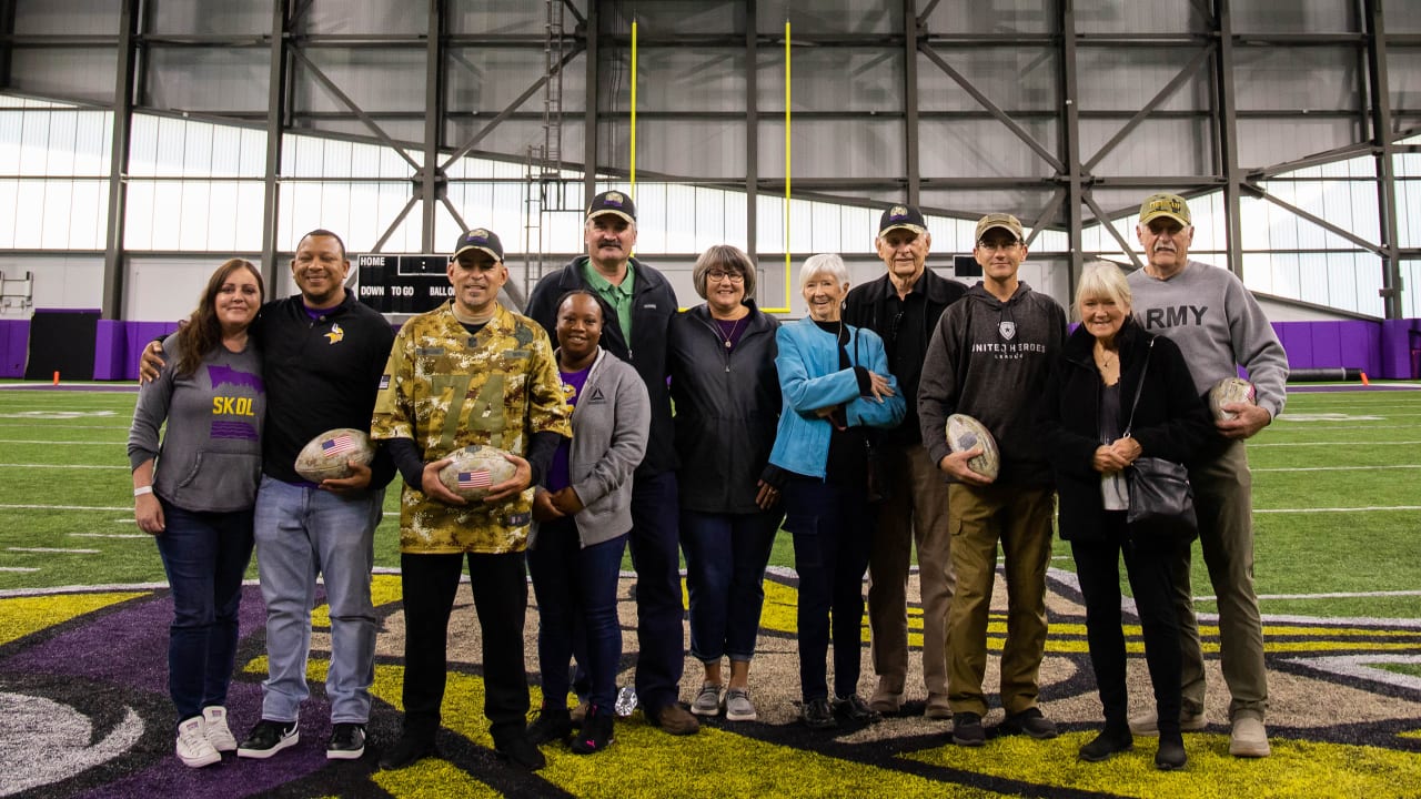 DVIDS - News - Vikings honor the military and veterans