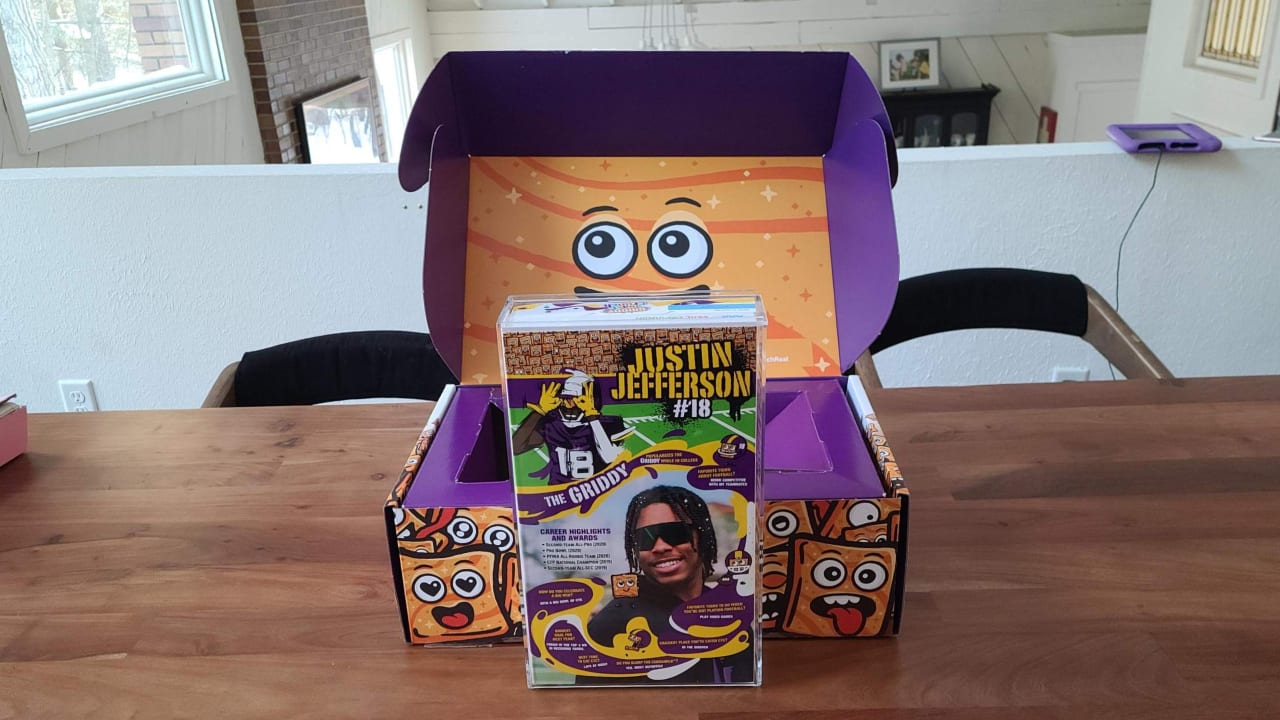 Griddy Toast Crunch Cereal Features Justin Jefferson