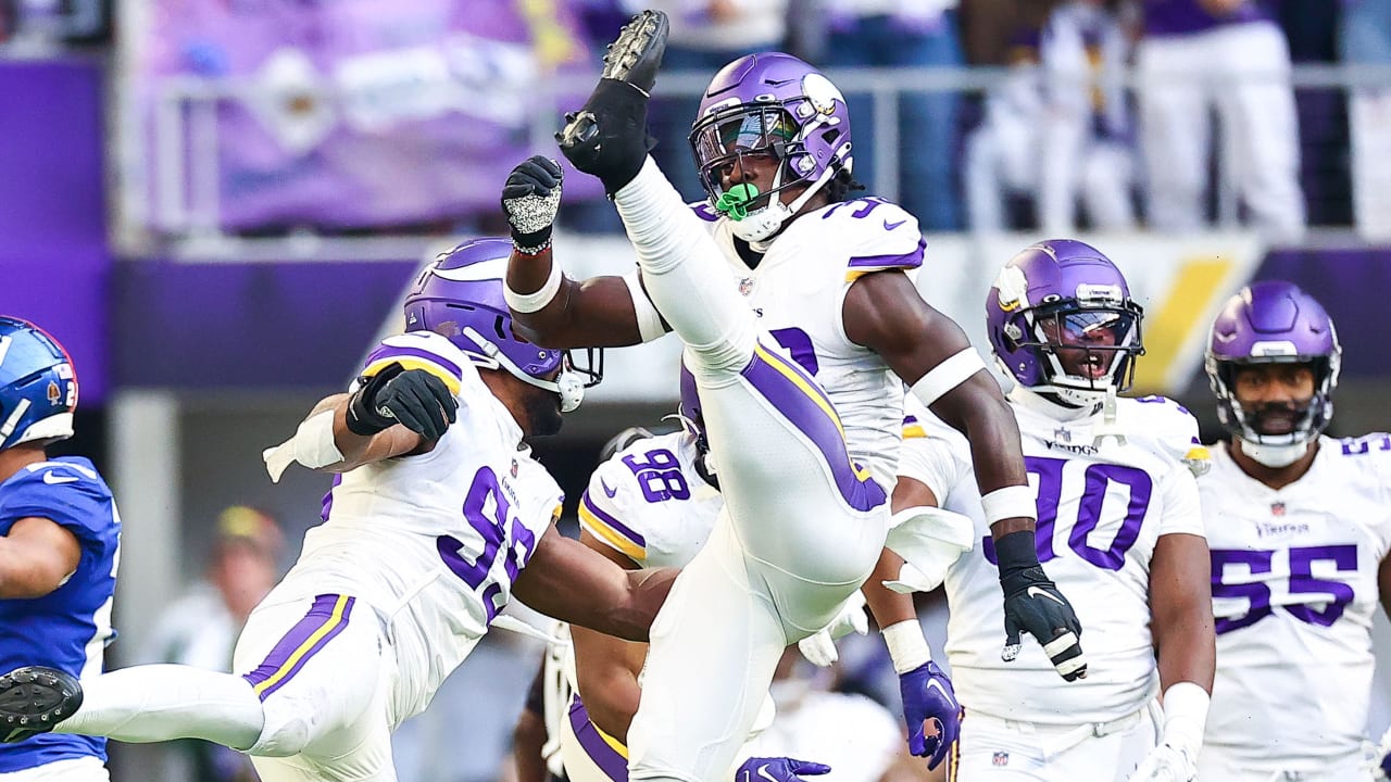 Vikings' Top Plays From Saturday's Win Over The Giants