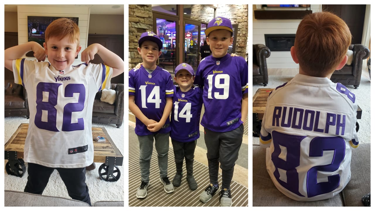 kyle rudolph signed jersey