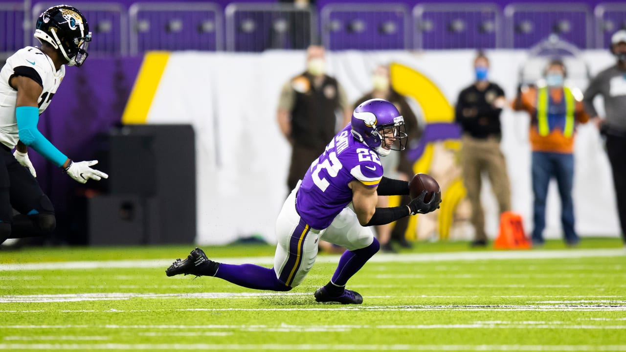 Minnesota Vikings' Harrison Smith before an NFL football game