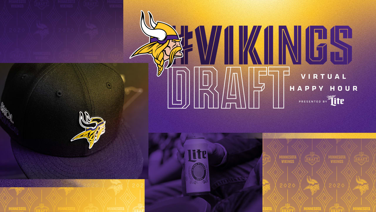 Purple Minnesota Vikings Miller Lite Vikings Foundation