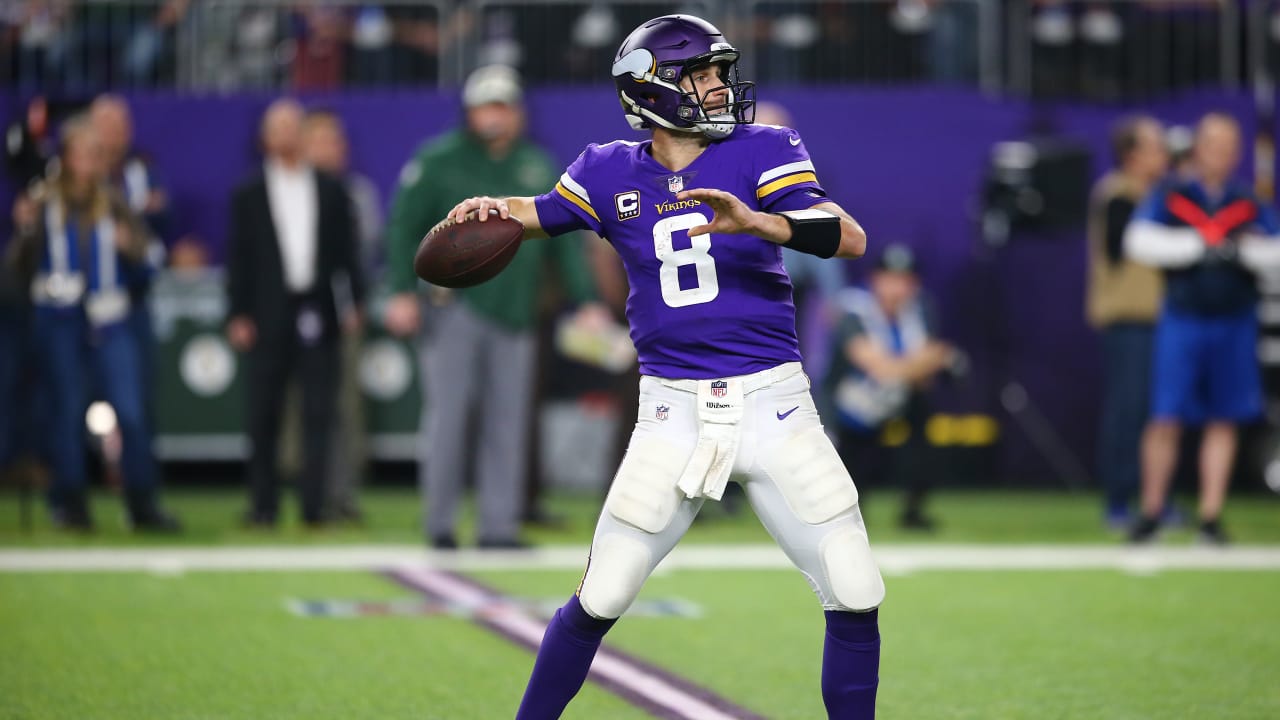 Cousins Delivers Win in Prime Time, Sets Vikings Record Against Packers
