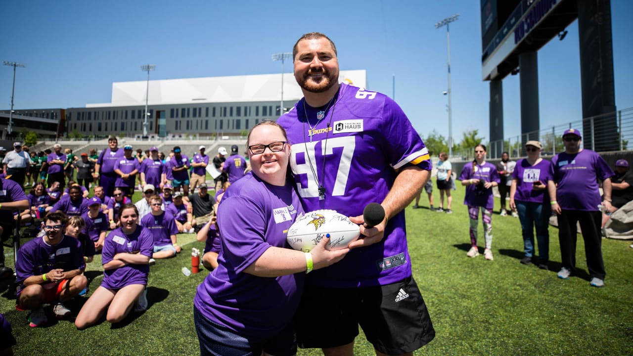 Harrison Phillips Signed Custom Purple Football Jersey