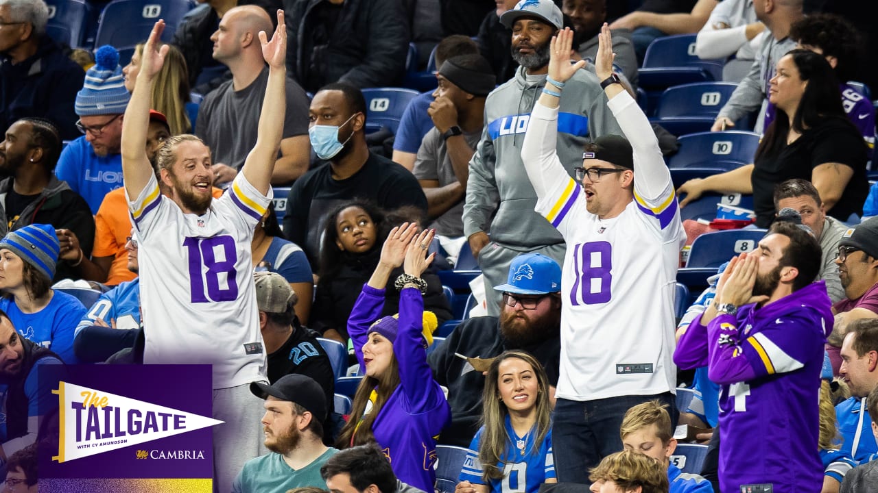 The Vikings Tailgate Lions Mania, The Hockenson Trade, and The New
