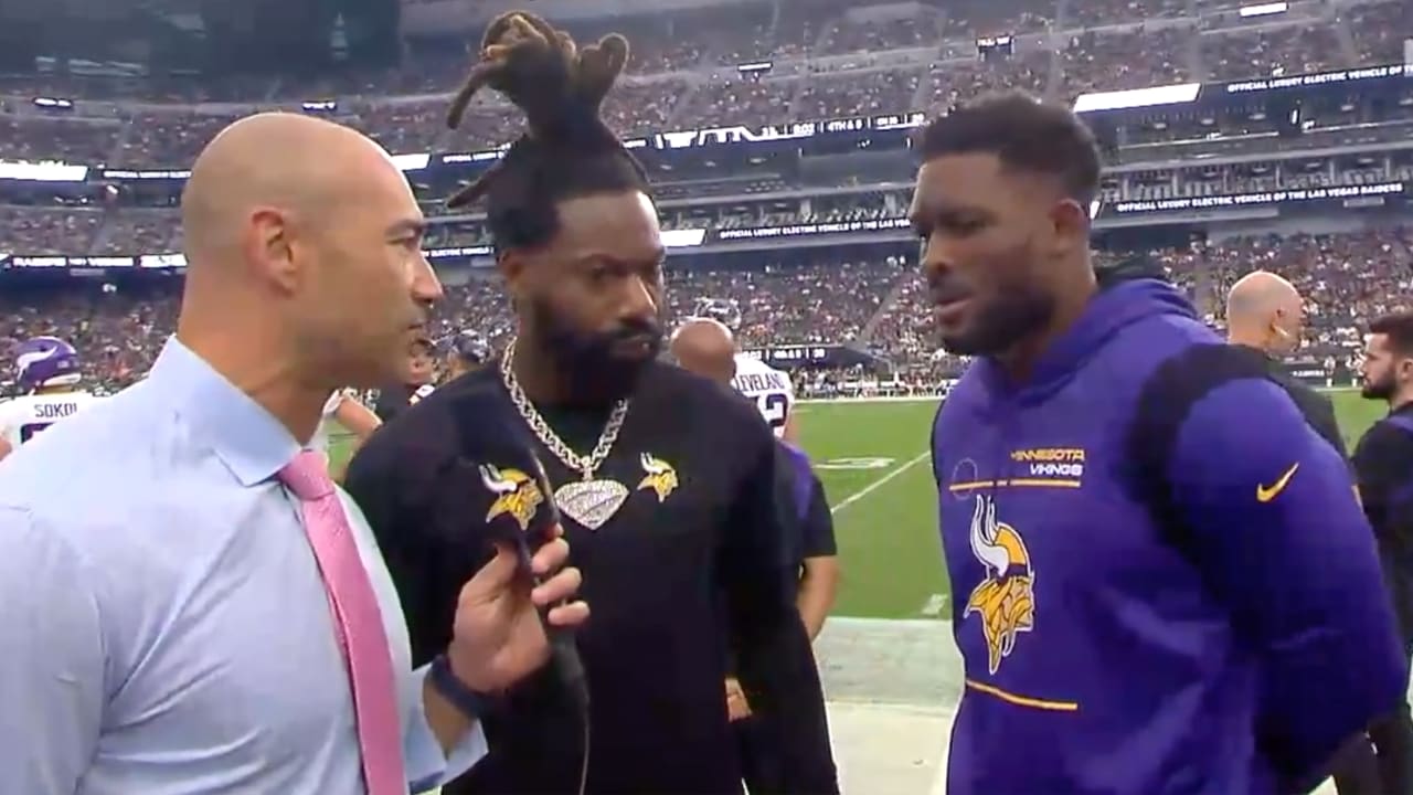 In-Game Interview: Danielle Hunter And Za'Darius Smith