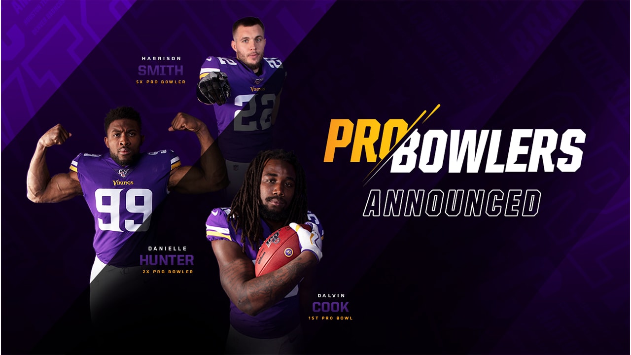 Dalvin Cook, Danielle Hunter & Harrison Smith Selected to Pro Bowl