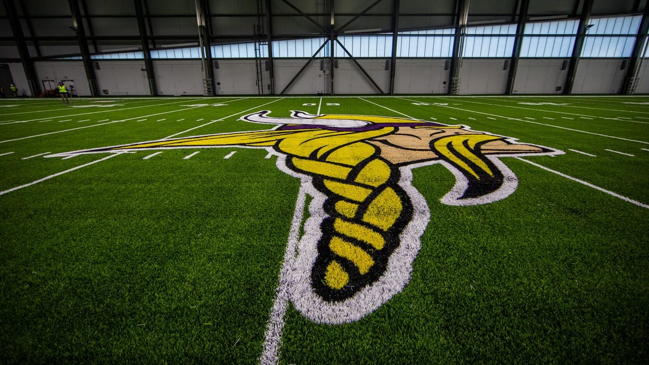 Turf Installed at the New Vikings Indoor Practice Facility - Kiefer USA