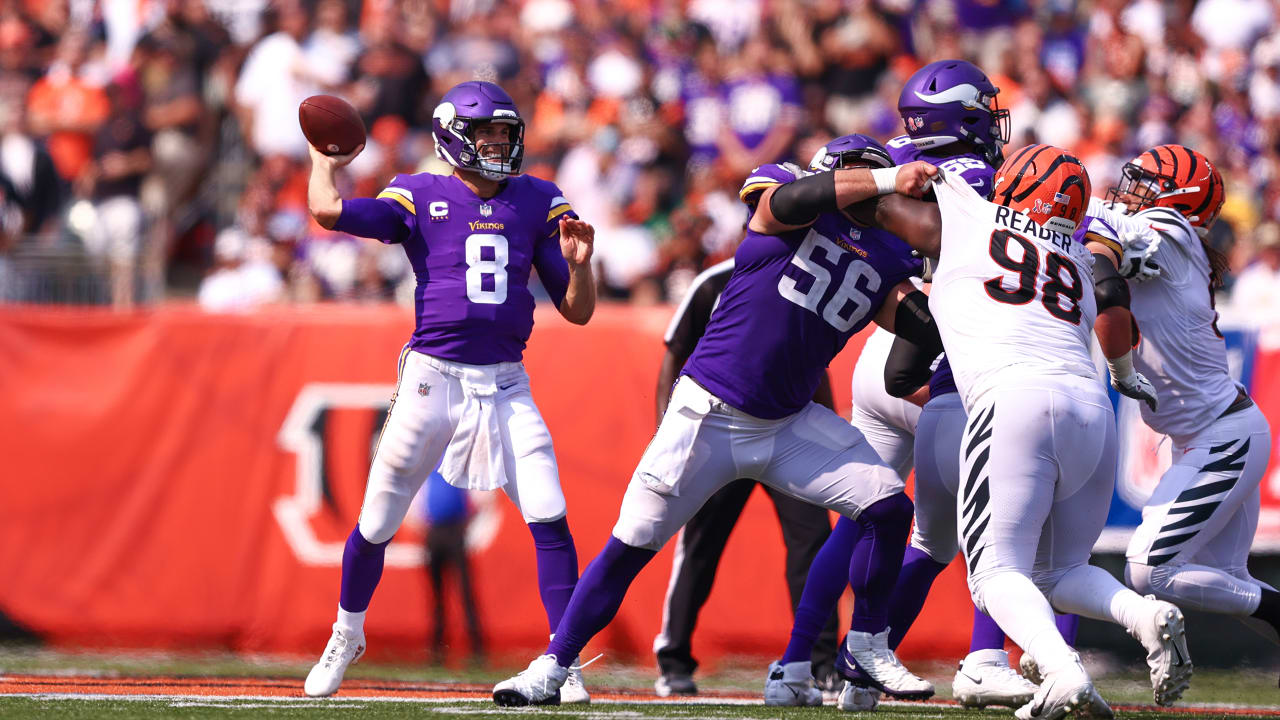 VikingsBengals Season Opener Turns on 4th Downs Again & Again