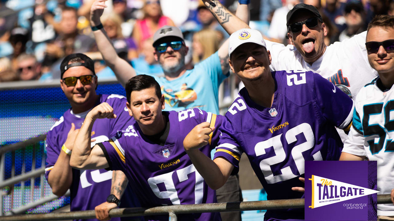 Minnesota Vikings on X: Celebrating in Carolina. 