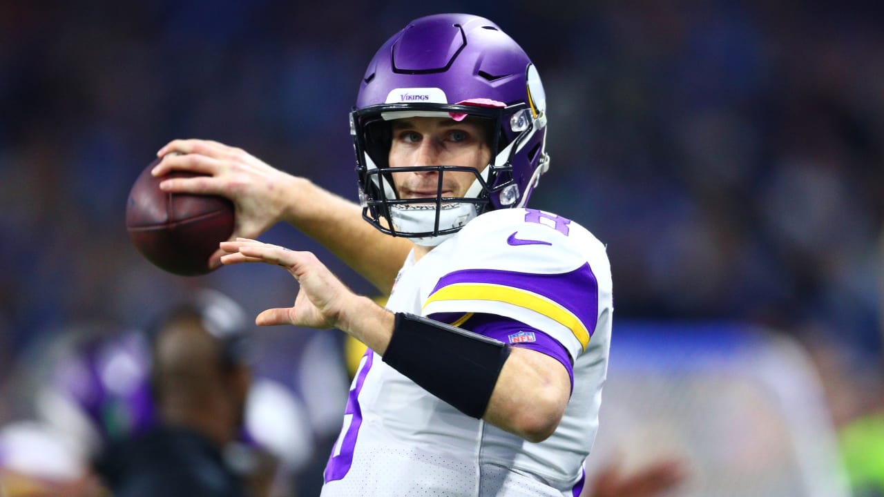 Cousins Becomes 1st Viking with 4,000 Passing Yards Since Favre