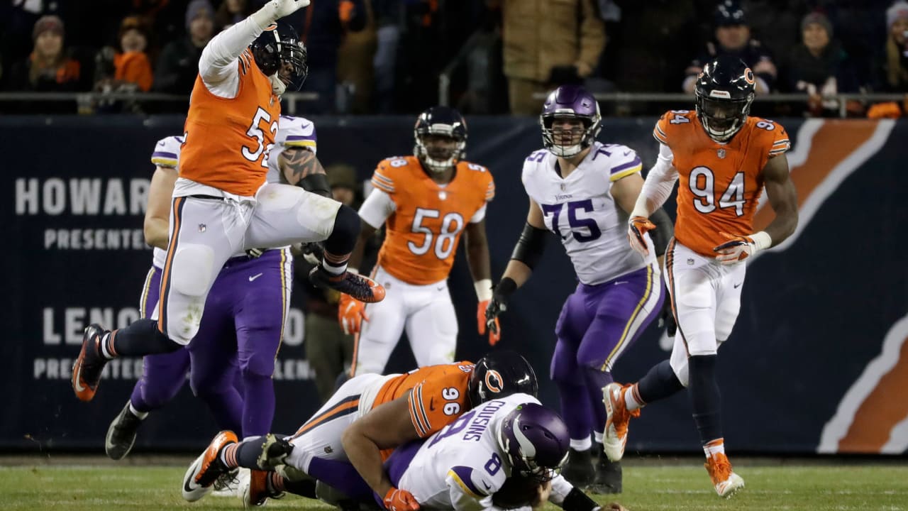 Chicago Bears LB Khalil Mack's interception vs. Minnesota Vikings