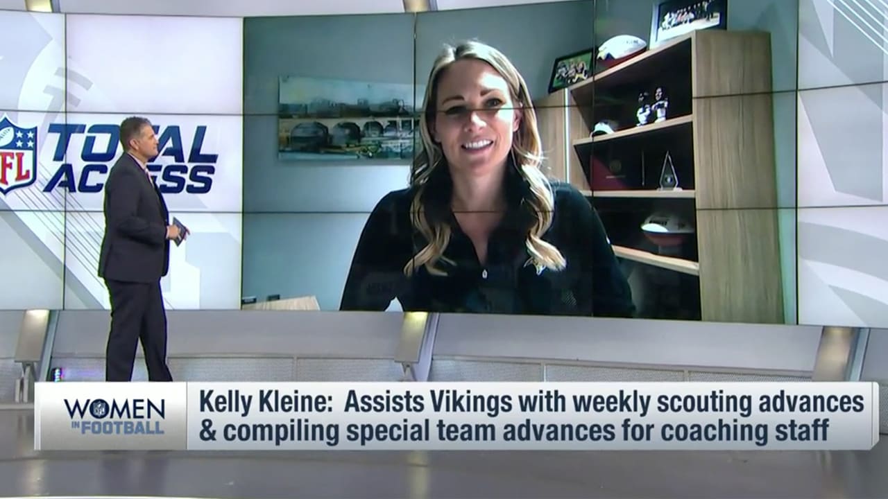 Kelly Kleine Explains Her Rise In Vikings' Scouting Department