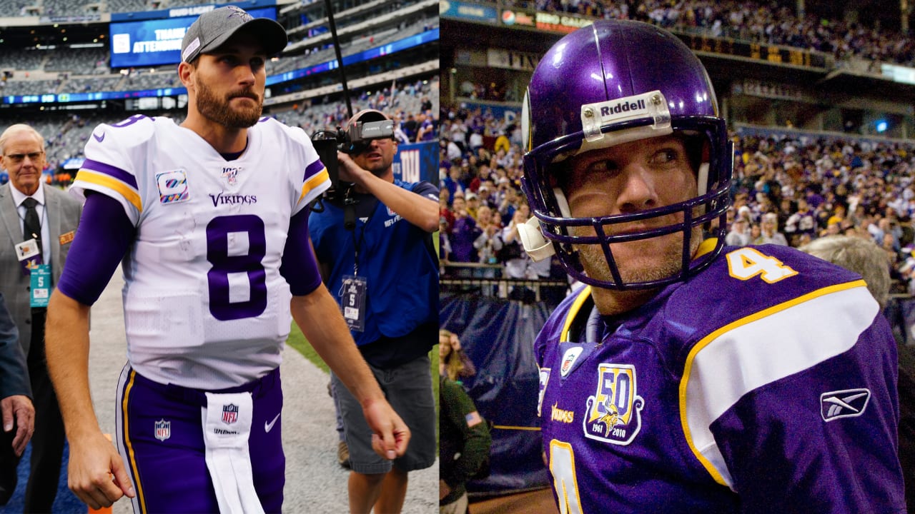 Favre, Cousins Connect Over Shared Experience with Vikings 'Family