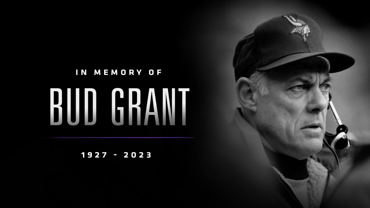 Former Vikings coach, Wisconsin high-school star Bud Grant dies