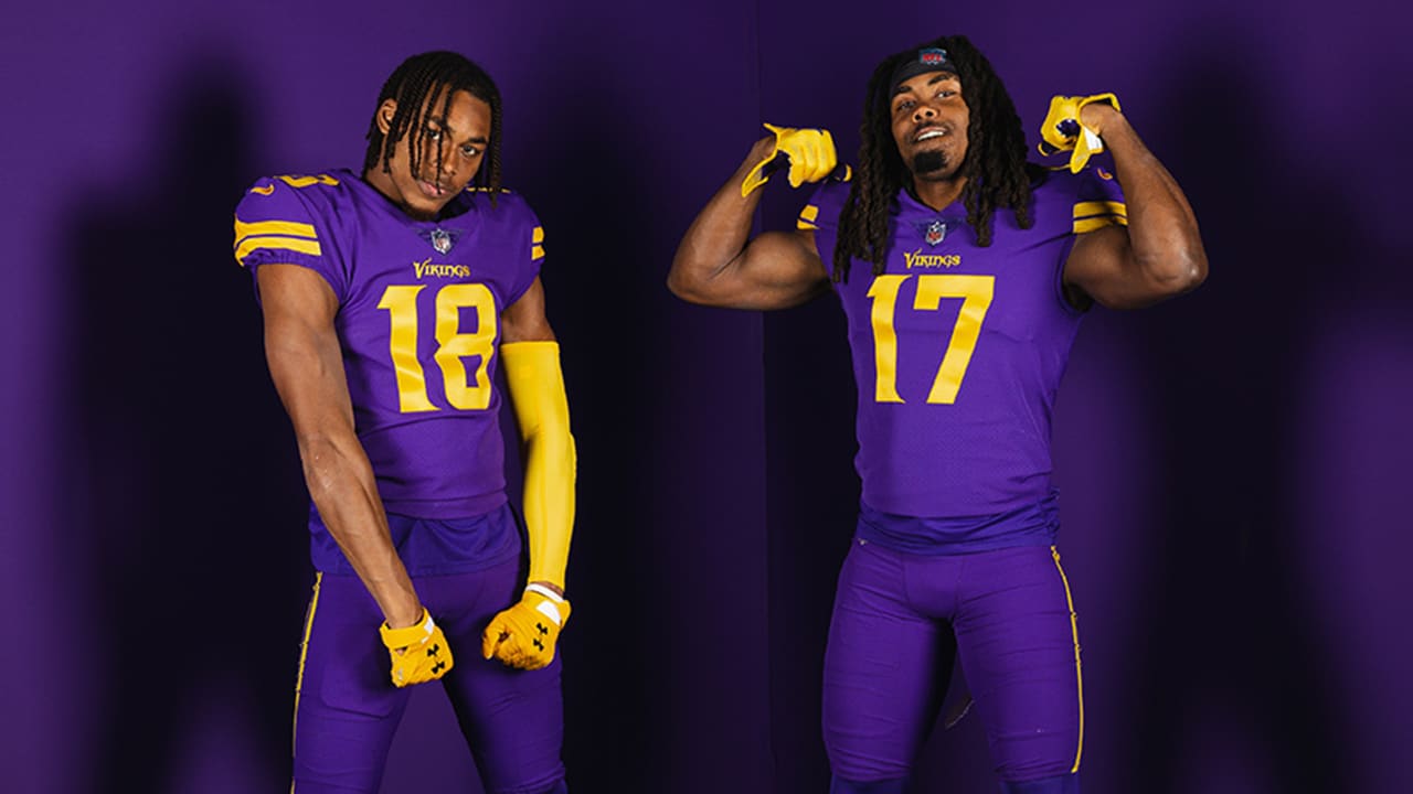 Minnesota vikings home jersey on sale color