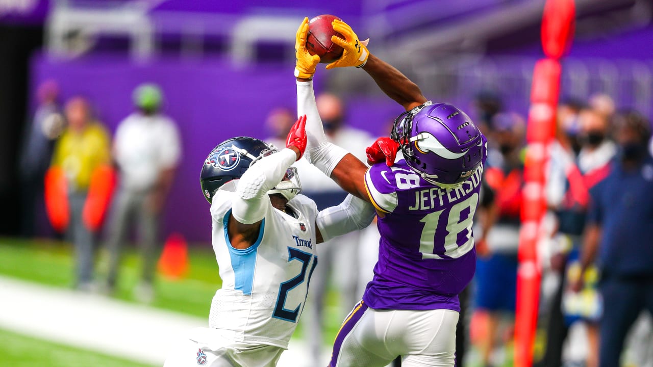 Vikings WR Justin Jefferson bolsters claim with career-best performance in  win over Bills