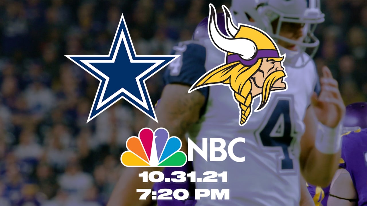 Minnesota Vikings vs. Dallas Cowboys Sunday Night Football Official Hype  Trailer 