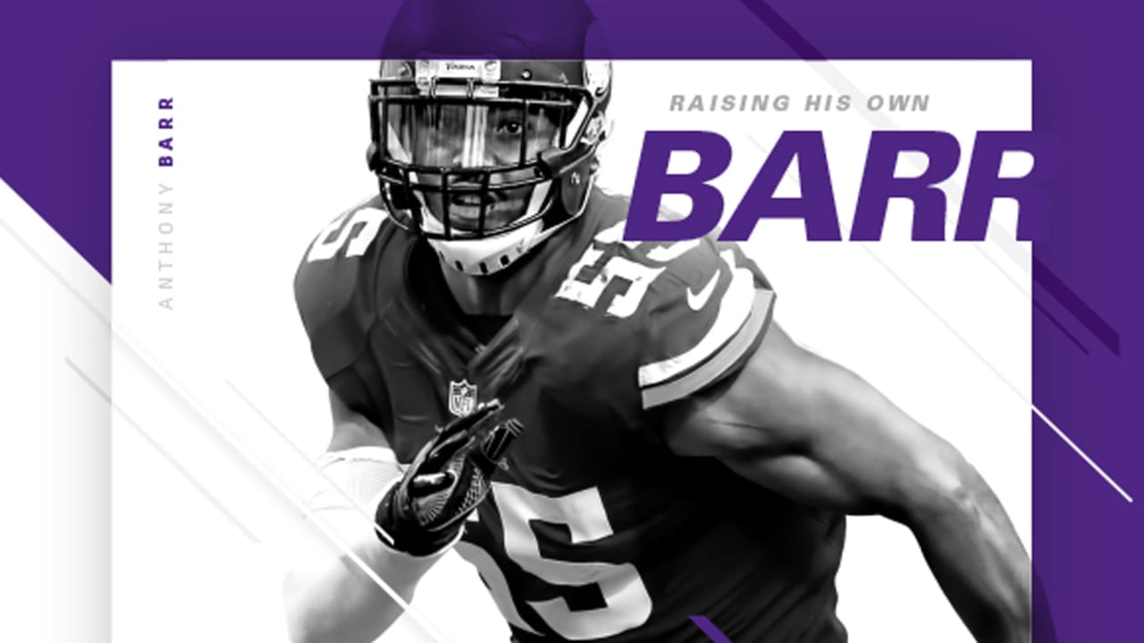 Anthony Barr: Raising His Own 'Barr'