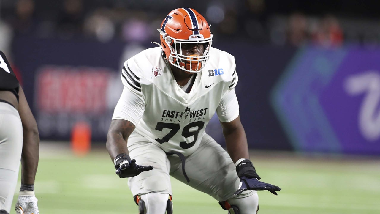 Minnesota Vikings select offensive tackle Vederian Lowe with No. 184 pick  in 2022 draft