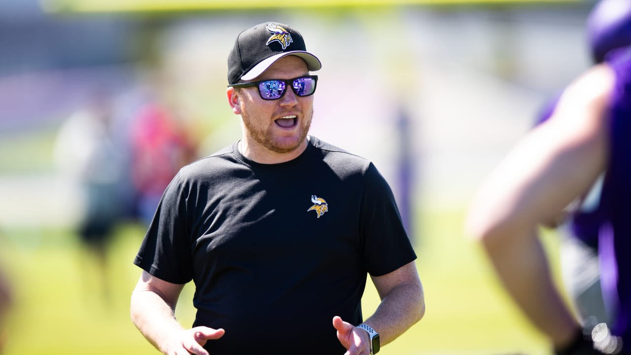 Vikings CoDefensive Coordinators Adam Zimmer and Andre Patterson