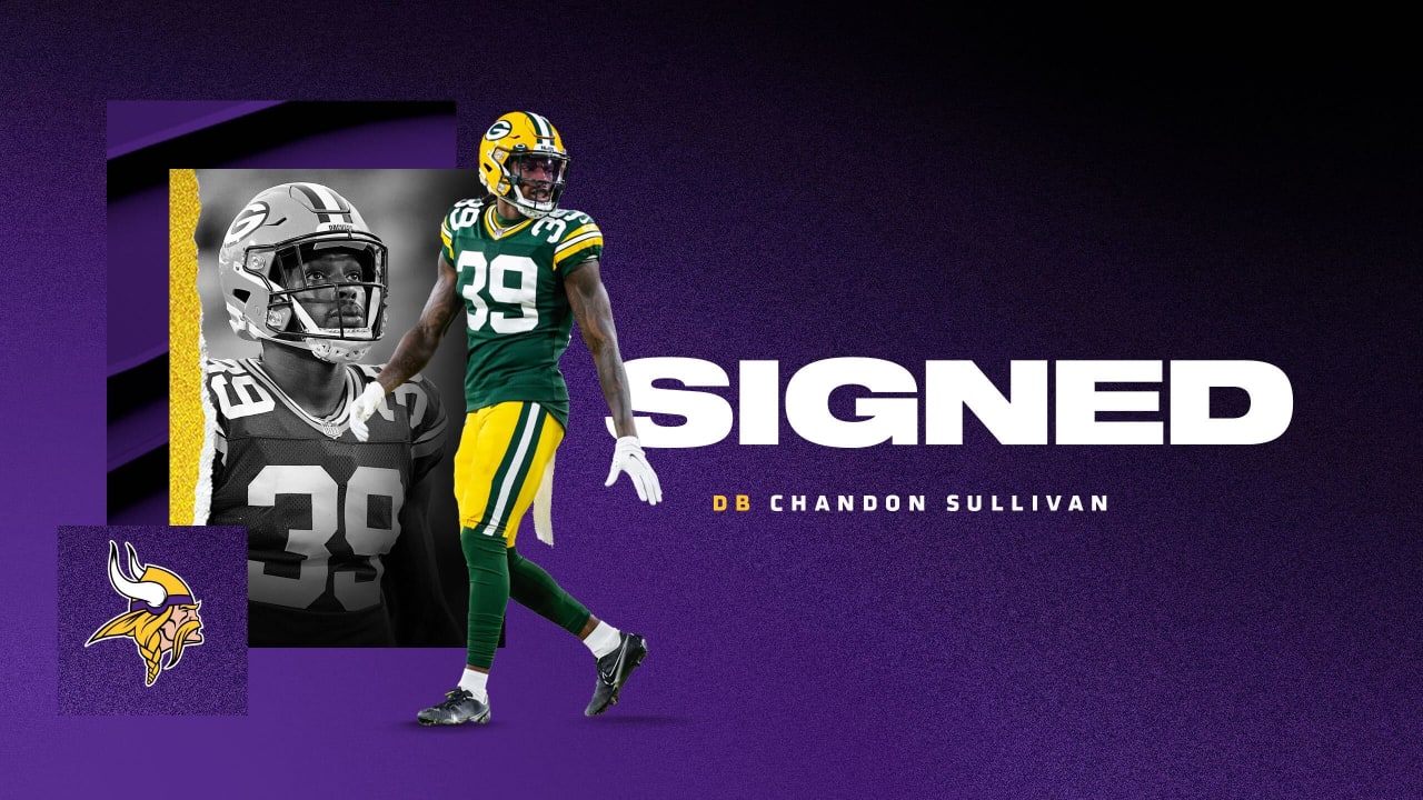 Signed Cornerback Chandon Sullivan